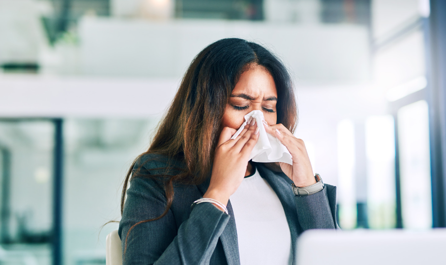 면역력 약화로 인한 기침감기